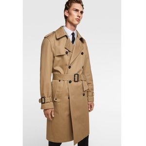 long coat zara man